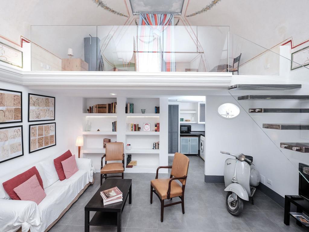 דירות רומא Ancient Trastevere Vespa Loft מראה חיצוני תמונה